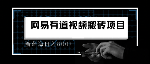 8月有道词典最新蓝海项目，视频搬运日入800+-副业网创