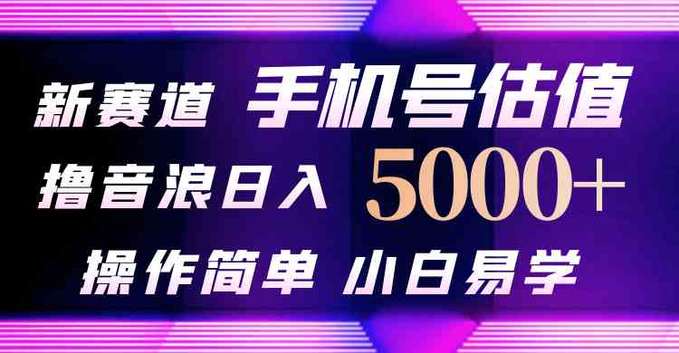 （10154期）抖音不出境直播【手机号估值】最新撸音浪，日入5000+，简单易学，适合…-副业网创