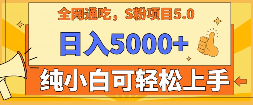 男粉项目5.0，最新野路子，纯小白可操作，有手就行，无脑照抄，纯保姆教学-副业网创