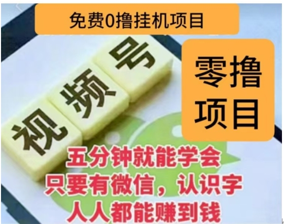 微信视频号挂机零成本撸米项目，单号一天收益多米，帐号越多收益就越高！-副业网创